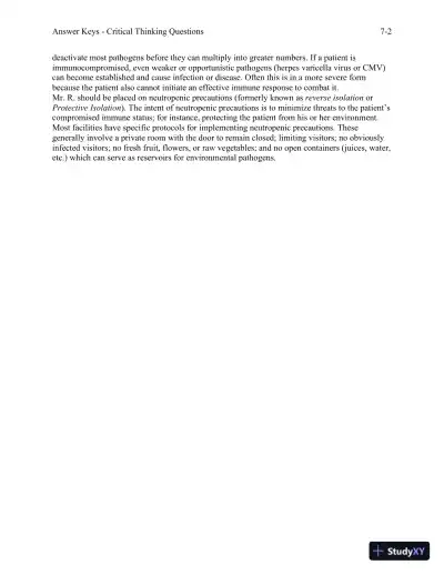 Solution Manual For Foundations and Adult Health Nursing, 8th Edition - Page 3 preview image