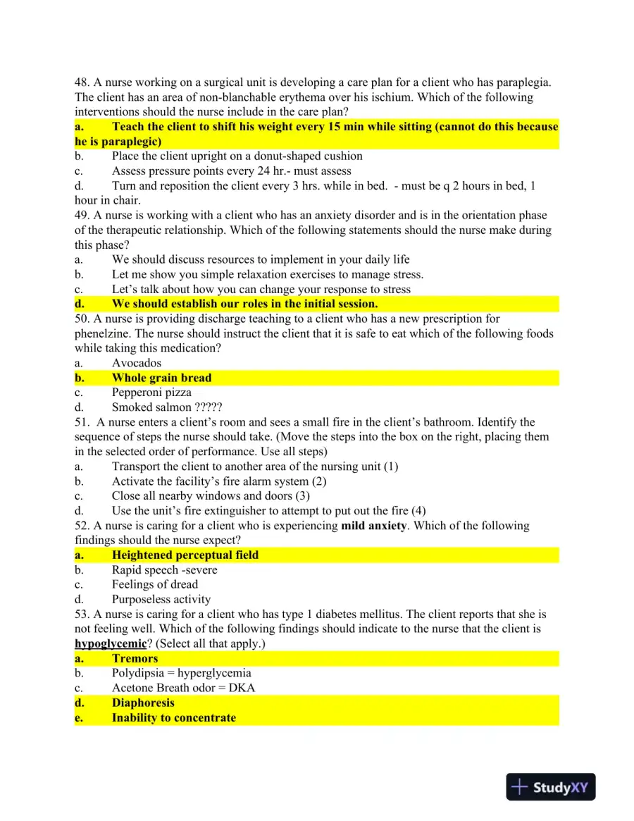 BIOL 1406 Biology Exam Version 1 With Answers (9 Solved Questions), page 10