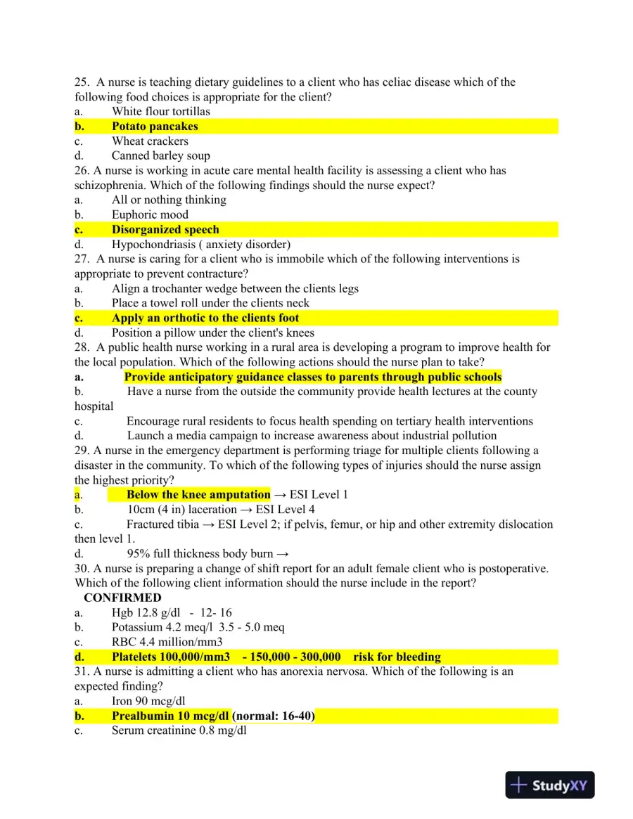 BIOL 1406 Biology Exam Version 1 With Answers (9 Solved Questions), page 6