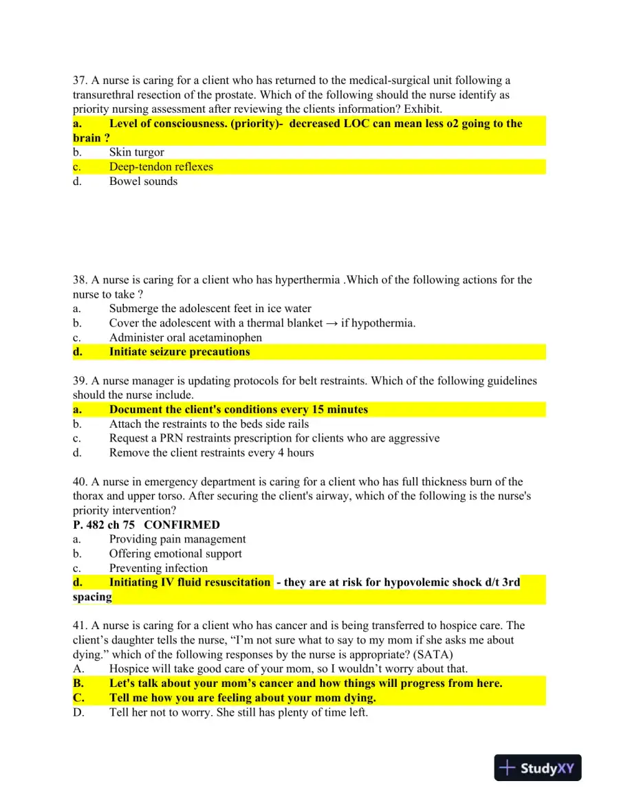 BIOL 1406 Biology Exam Version 1 With Answers (9 Solved Questions), page 8