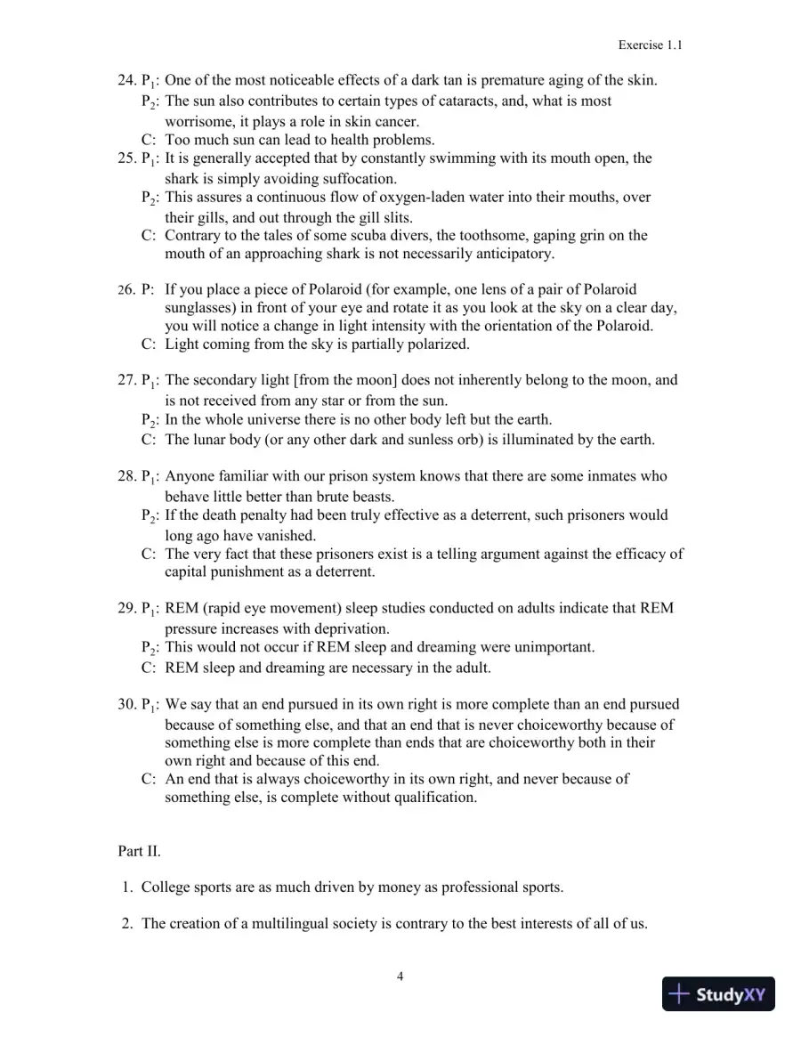 A Concise Introduction to Logic, 11th Edition Solution Manual, page 5