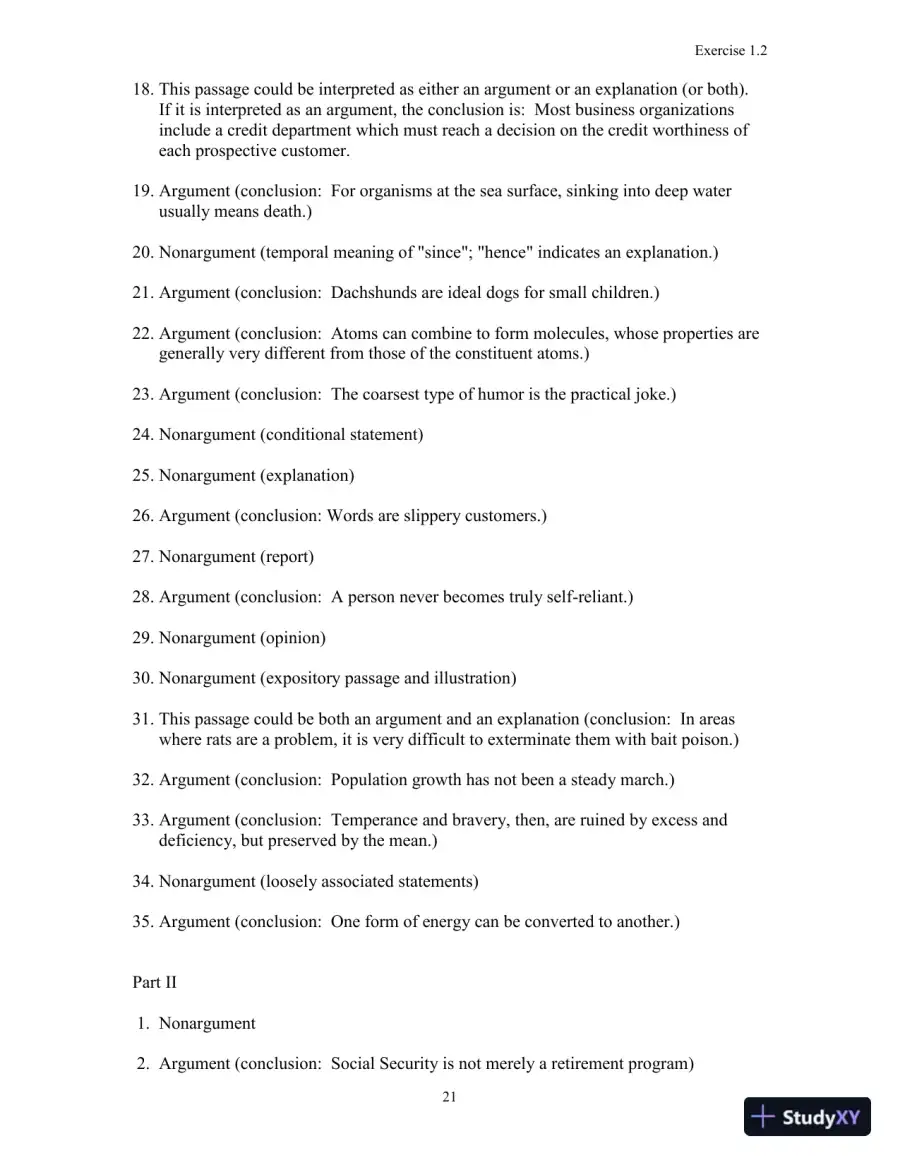 A Concise Introduction to Logic, 11th Edition Solution Manual, page 8