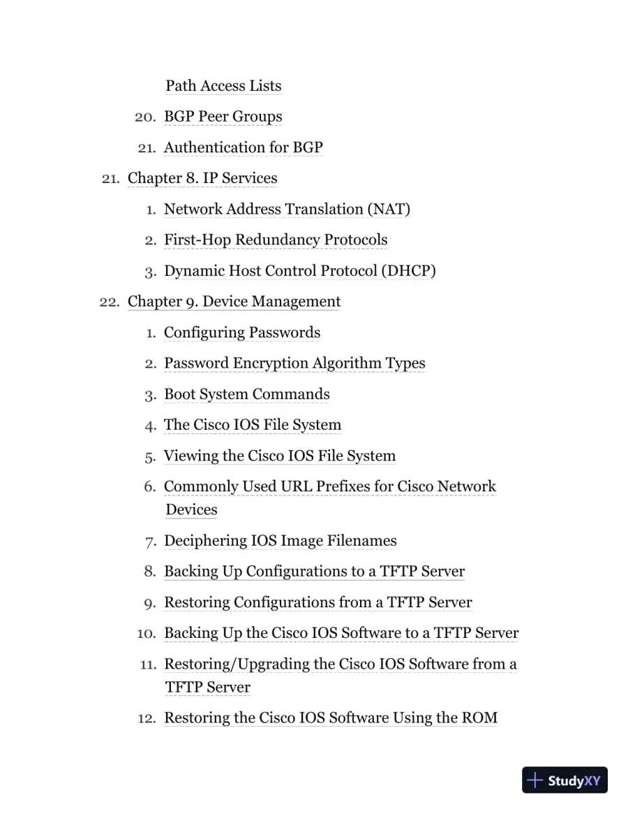 CCNP and CCIE Enterprise Core and CCNP Advanced Routing Portable Command Guide: All ENCOR (350-401) and ENARSI (300-410) (2020), page 10