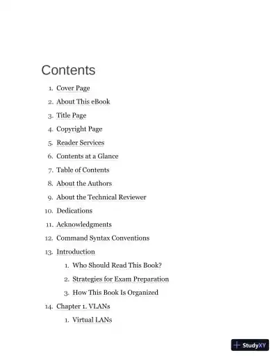 CCNP and CCIE Enterprise Core and CCNP Advanced Routing Portable Command Guide: All ENCOR (350-401) and ENARSI (300-410) (2020) - Page 3 preview image