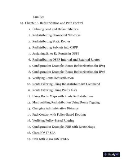 CCNP and CCIE Enterprise Core and CCNP Advanced Routing Portable Command Guide: All ENCOR (350-401) and ENARSI (300-410) (2020) - Page 8 preview image