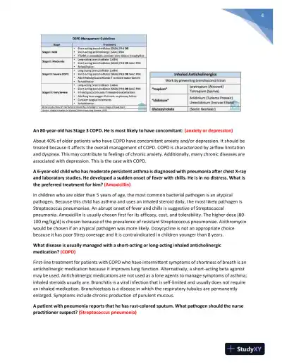 NR511 Nursing Diagnosis Midterm Exam With Answers (401 Solved Questions) - Page 5 preview image