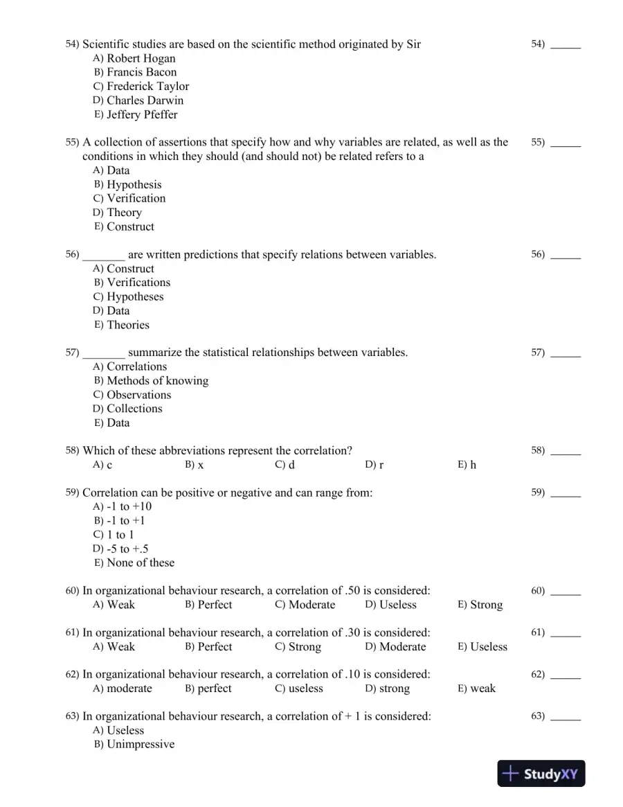 Organizational Behavior: Improving Performance and Commitment in the Workplace 3rd Canadian Edition Test Bank, page 12