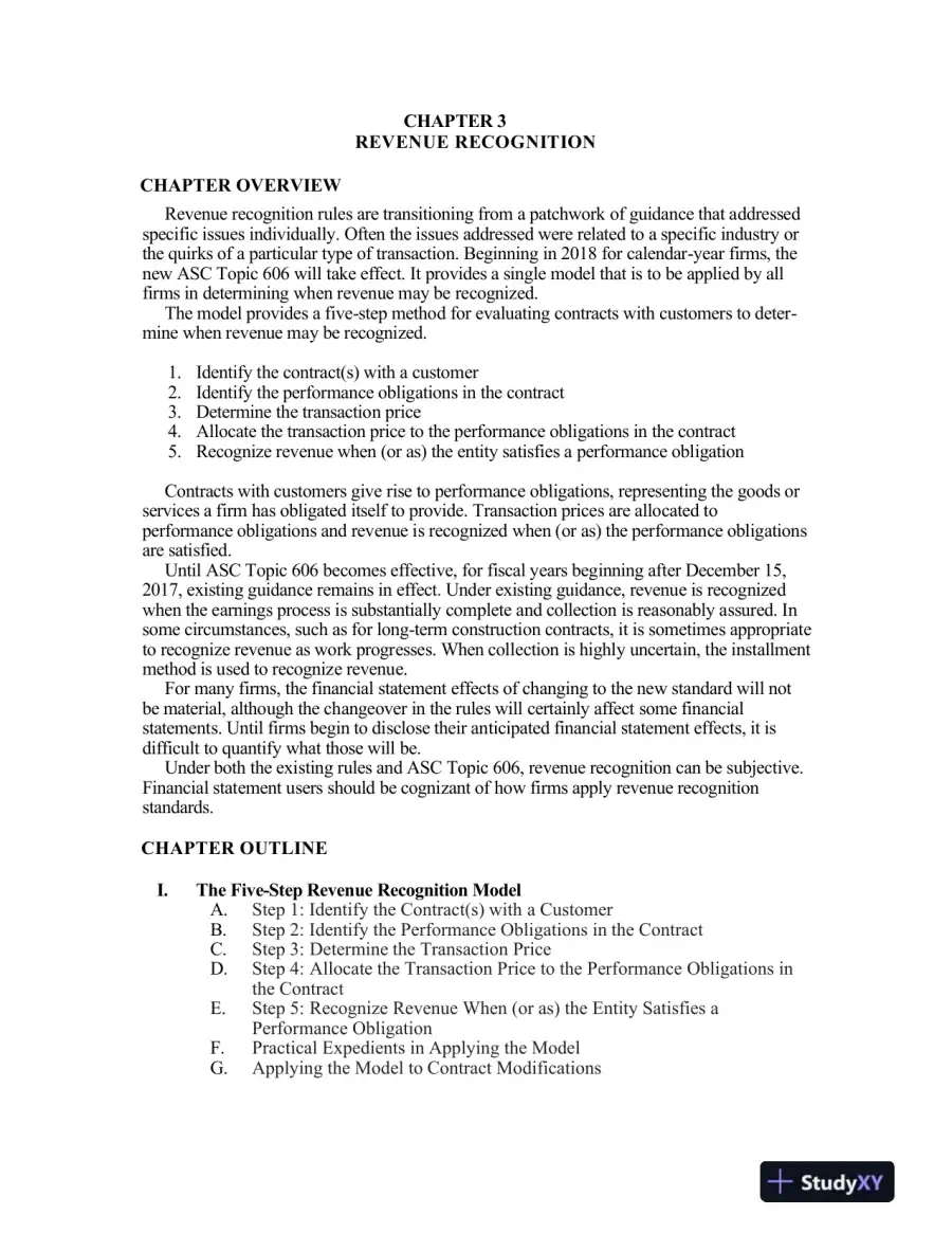 Financial Reporting And Analysis, 7th Edition Class Notes, page 12