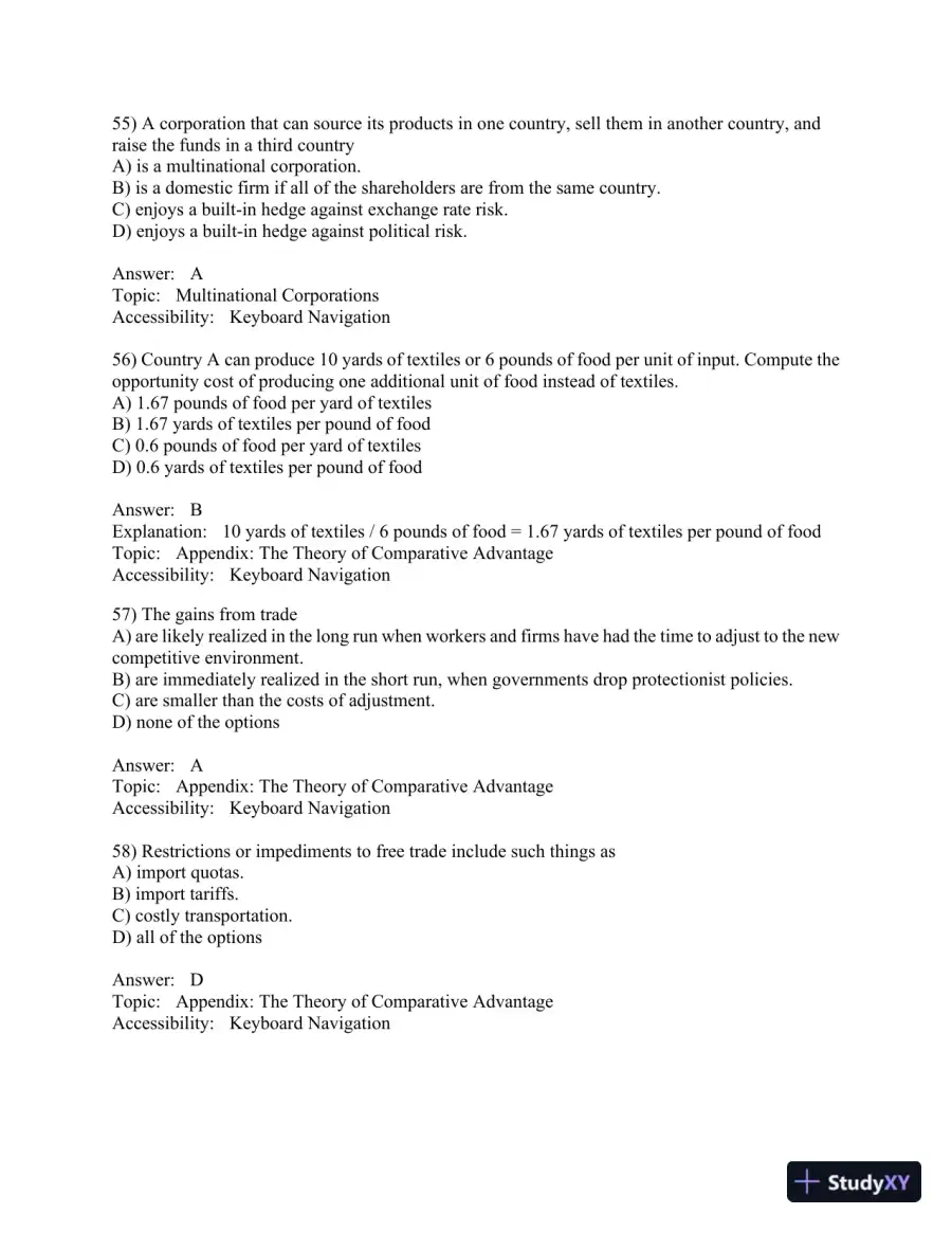 International Financial Management (The Mcgraw-hill/Irwin Series in Finance, Insurance, and Real Estate) 8th Edition Test Bank, page 16
