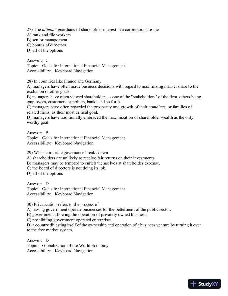 International Financial Management (The Mcgraw-hill/Irwin Series in Finance, Insurance, and Real Estate) 8th Edition Test Bank, page 9
