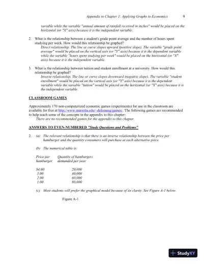 Economics for Today, 8th Edition Solution Manual - Page 10 preview image