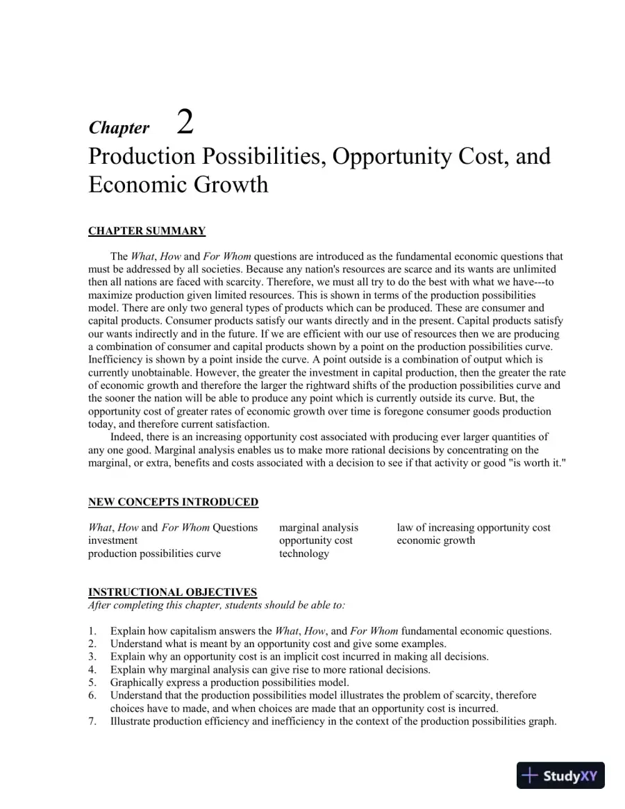 Economics for Today, 8th Edition Solution Manual, page 12