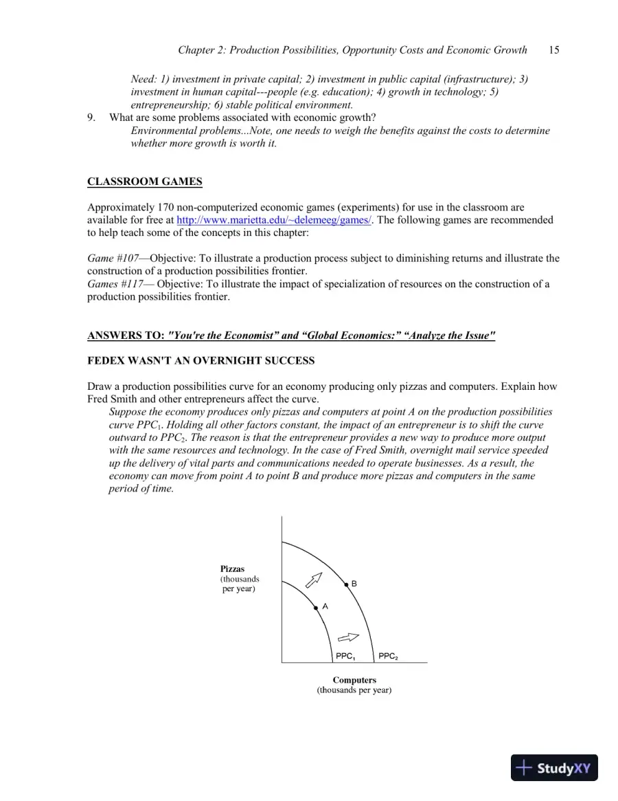 Economics for Today, 8th Edition Solution Manual, page 16