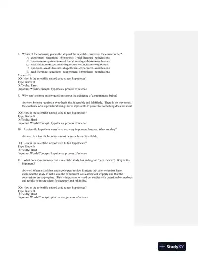 Scientific American Biology for a Changing World Second Edition Test Bank - Page 4 preview image