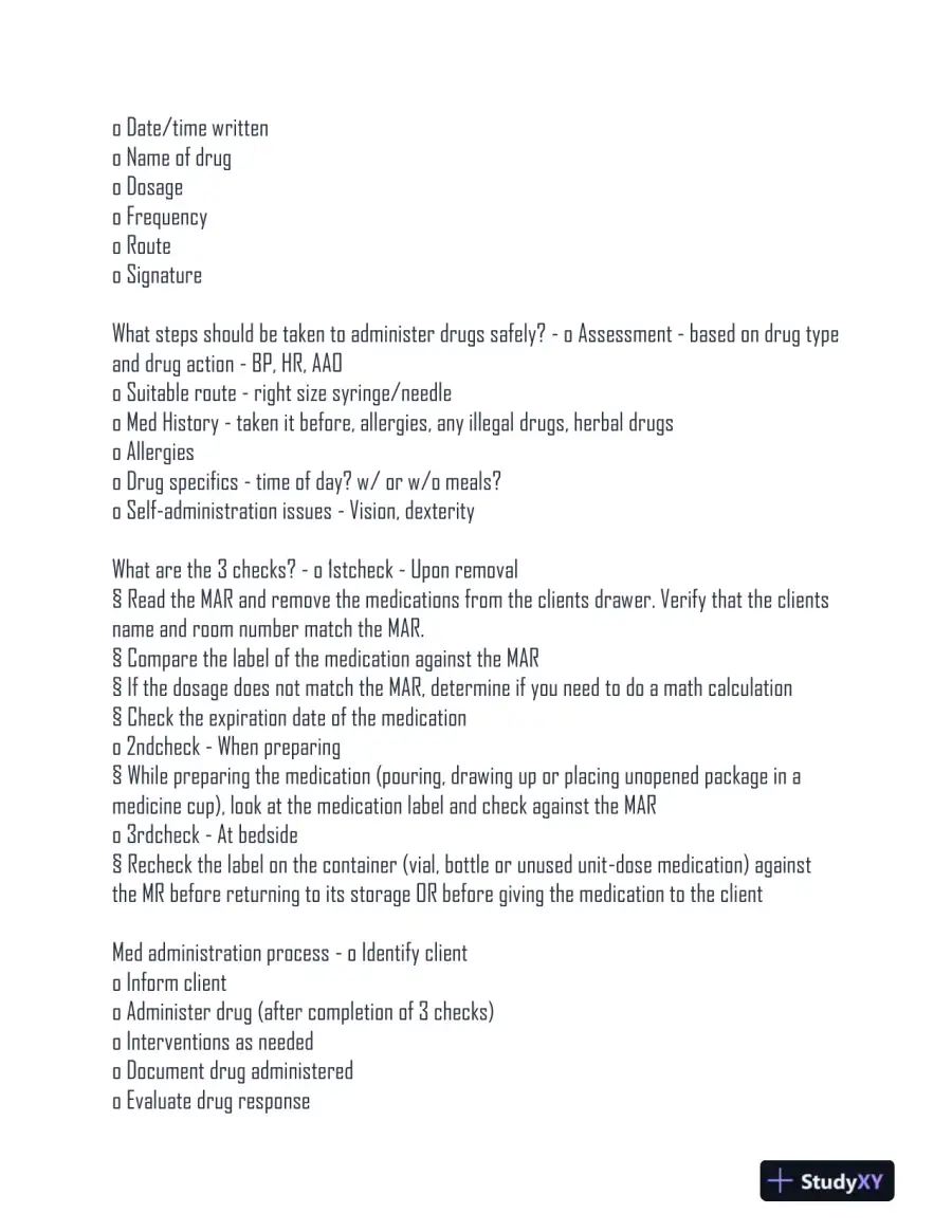 NUR155 Comprehensive Practice Exam With Answers (149 Solved Questions), page 5