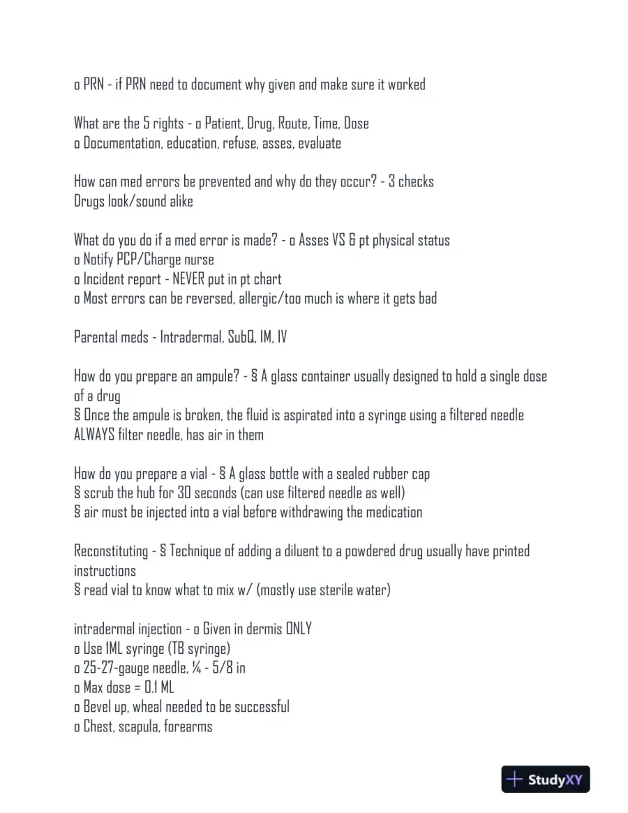 NUR155 Comprehensive Practice Exam With Answers (149 Solved Questions), page 6