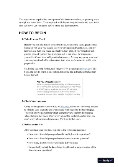 Princeton Review AP Biology Prep: 3 Practice Tests + Complete Content Review + Strategies and Techniques (2024) (2023) - Page 17 preview image