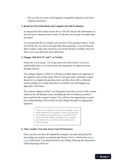 Princeton Review AP Biology Prep: 3 Practice Tests + Complete Content Review + Strategies and Techniques (2024) (2023) - Page 18 preview image