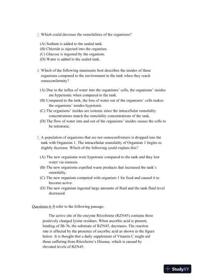 Princeton Review AP Biology Prep: 3 Practice Tests + Complete Content Review + Strategies and Techniques (2024) (2023) - Page 25 preview image