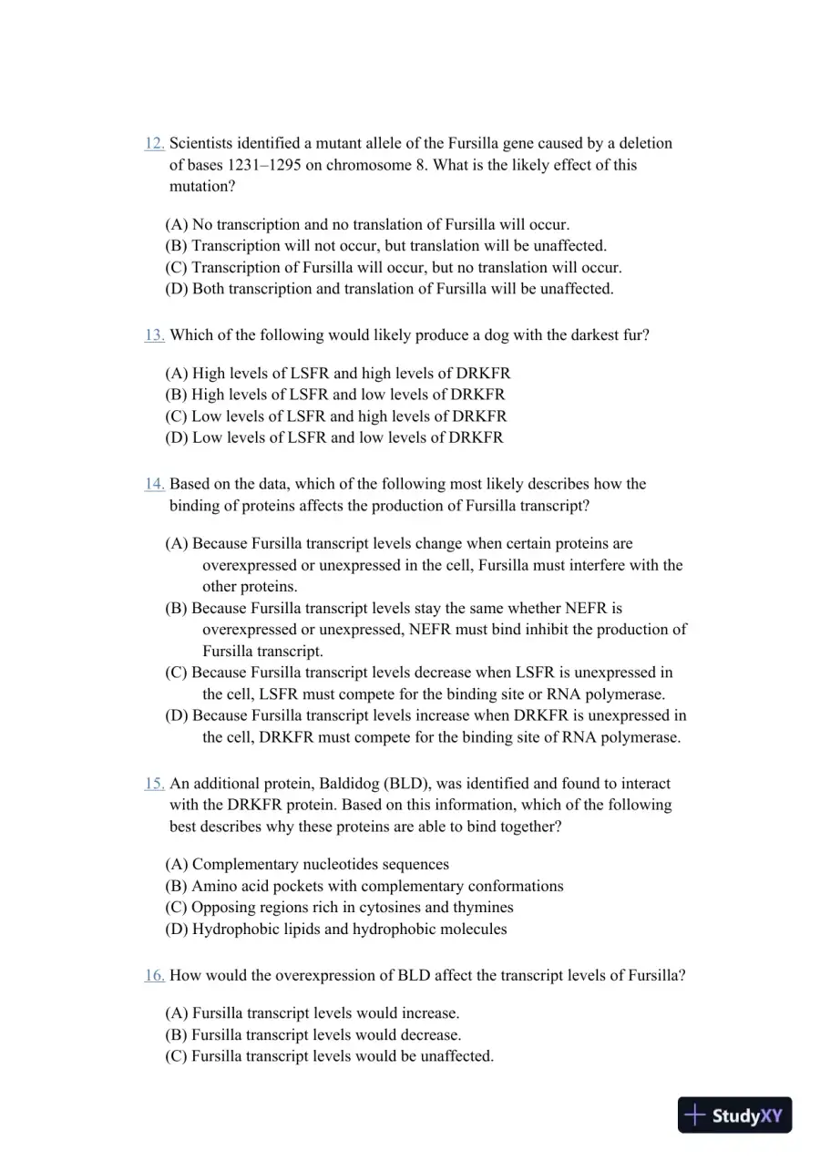 Princeton Review AP Biology Prep: 3 Practice Tests + Complete Content Review + Strategies and Techniques (2024) (2023), page 28