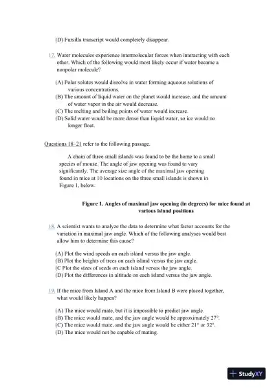Princeton Review AP Biology Prep: 3 Practice Tests + Complete Content Review + Strategies and Techniques (2024) (2023) - Page 29 preview image