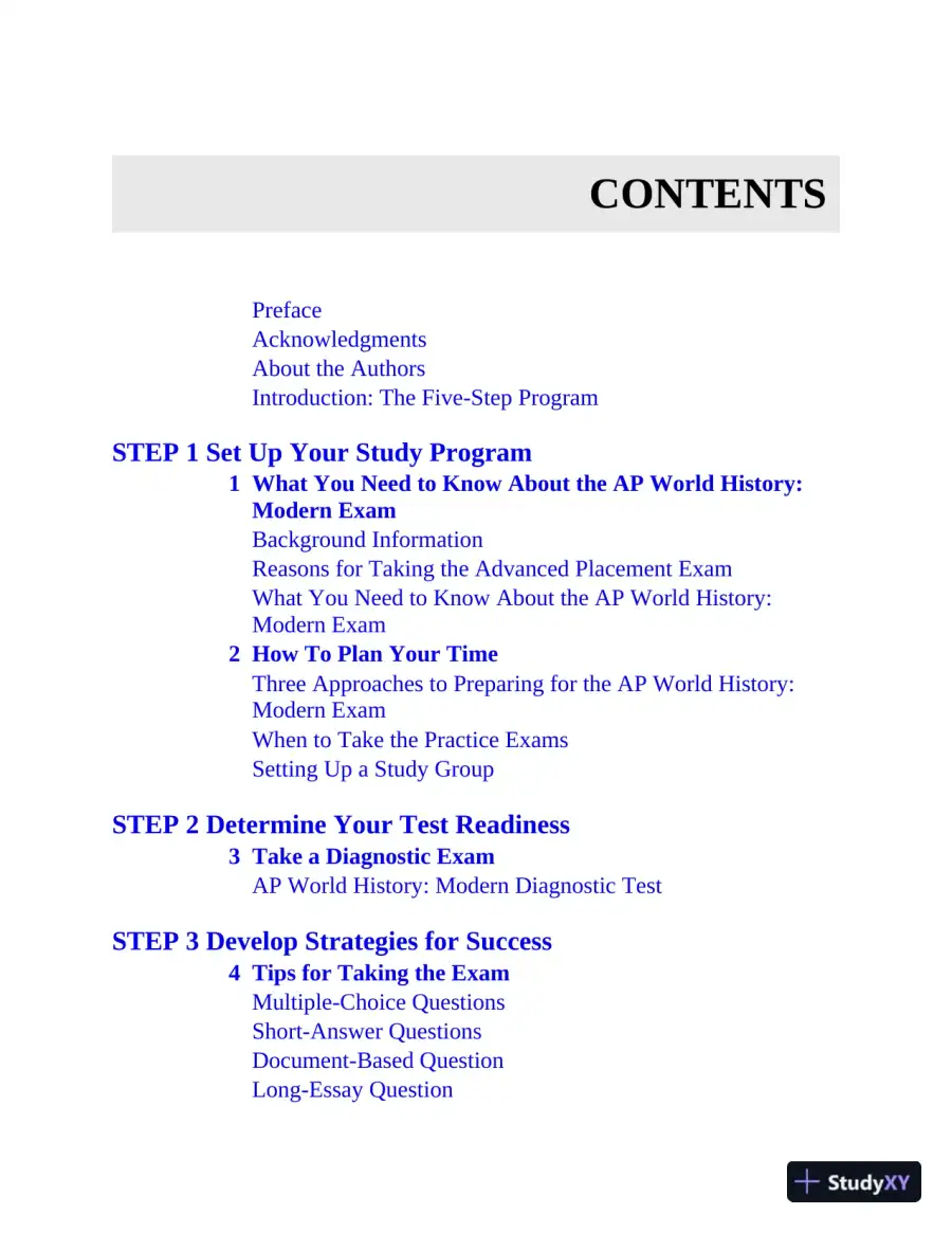 5 Steps to a 5: AP World History: Modern 2024 (2024), page 11