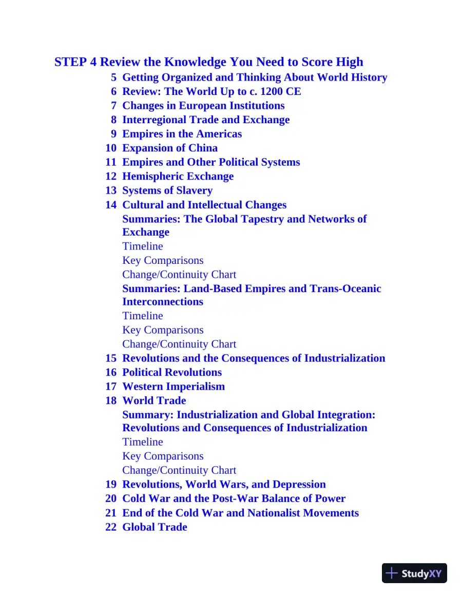 5 Steps to a 5: AP World History: Modern 2024 (2024), page 12