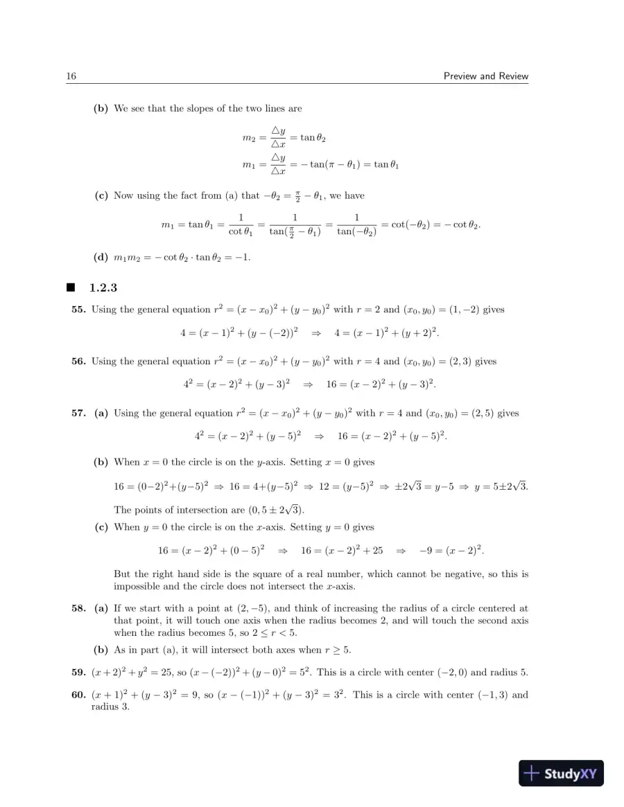 Test Bank for Calculus For Biology and Medicine , 4th Edition, page 17