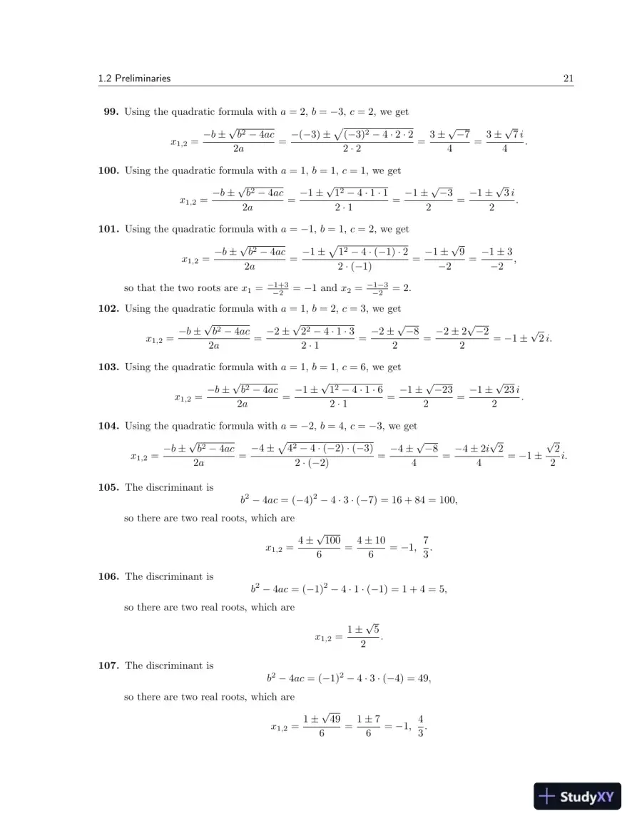 Test Bank for Calculus For Biology and Medicine , 4th Edition, page 22