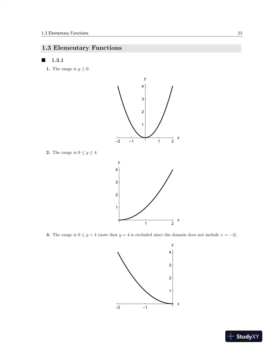 Test Bank for Calculus For Biology and Medicine , 4th Edition, page 24