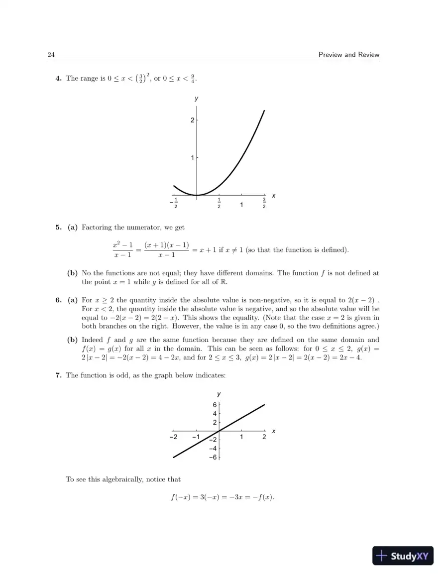 Test Bank for Calculus For Biology and Medicine , 4th Edition, page 25