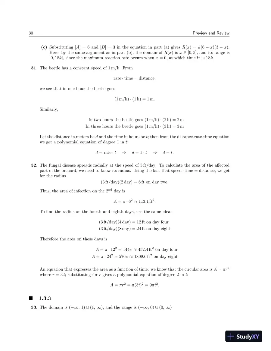 Test Bank for Calculus For Biology and Medicine , 4th Edition, page 31