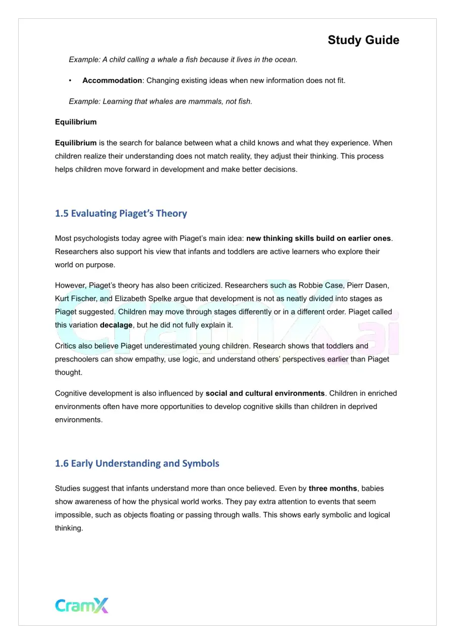 Developmental Psychology - Physical, Cognitive Development Age 0–2, page 3