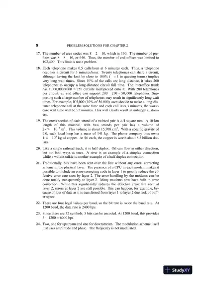 Solution Manual For Computer Networks, 5th Edition - Page 10 preview image