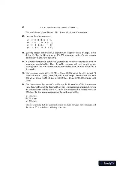 Solution Manual For Computer Networks, 5th Edition - Page 14 preview image