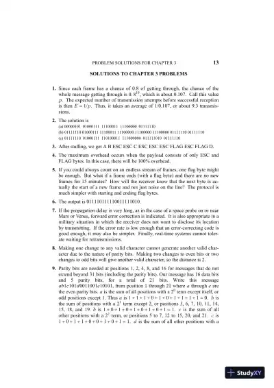 Solution Manual For Computer Networks, 5th Edition - Page 15 preview image