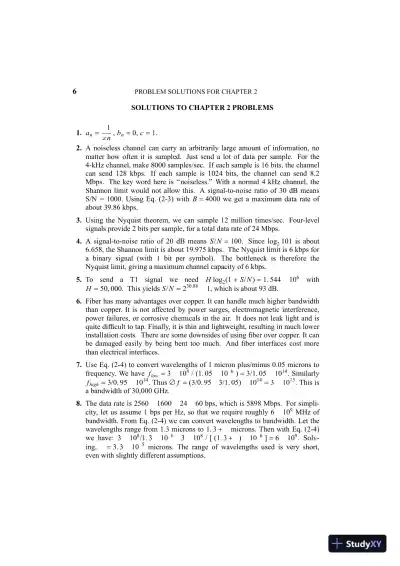 Solution Manual For Computer Networks, 5th Edition - Page 8 preview image