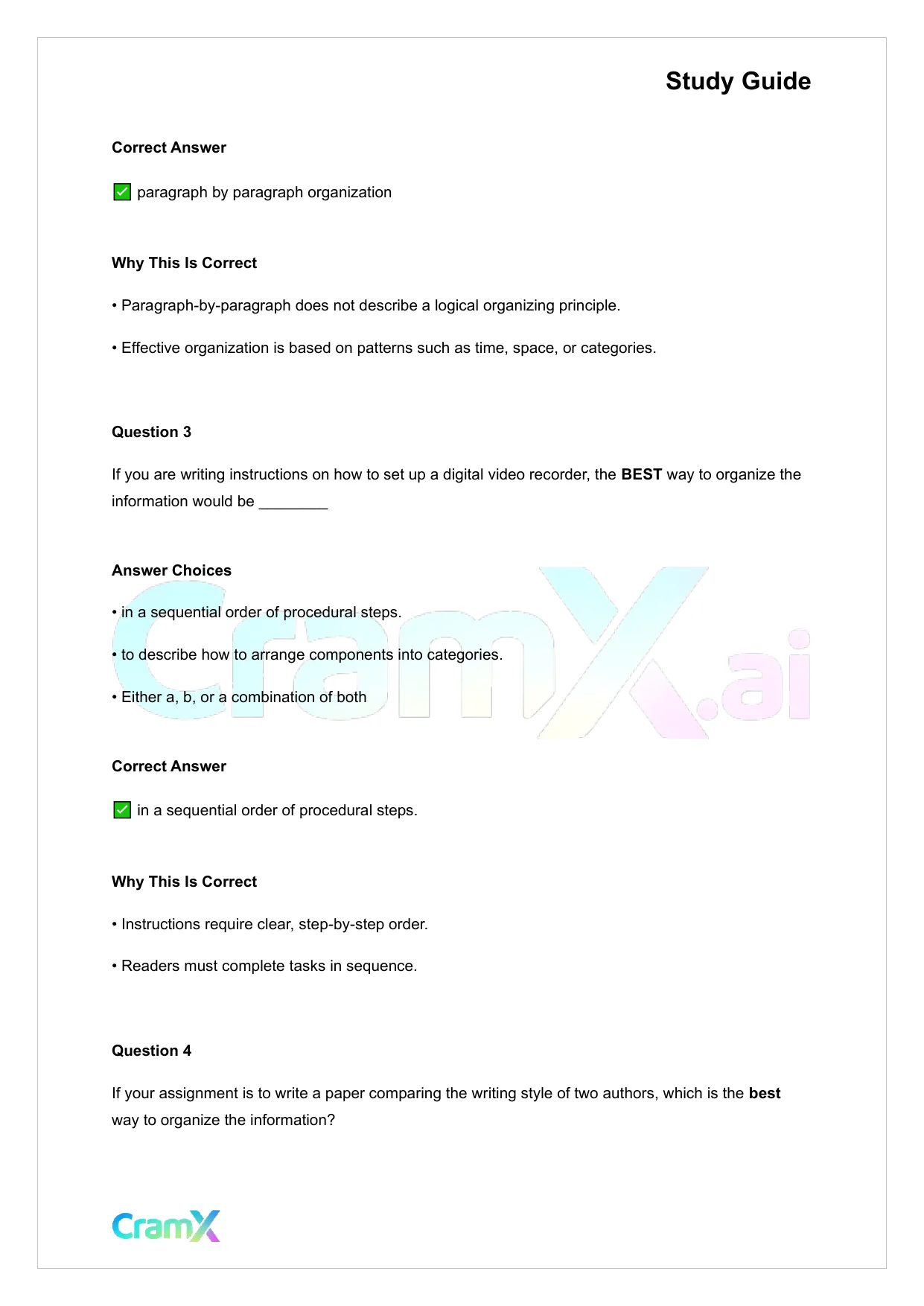 Writing - Writing From Introduction to Conclusion - Page 3 preview image