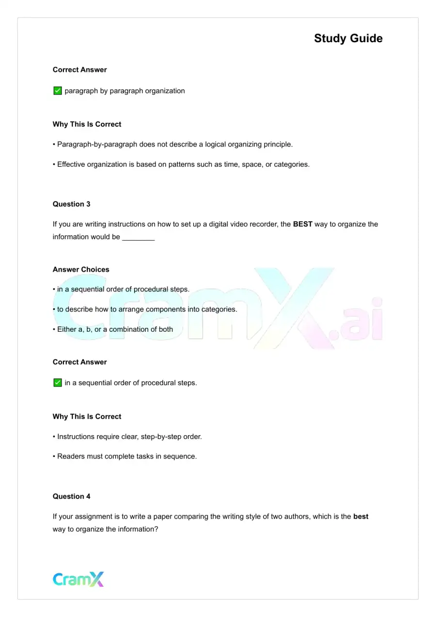 Writing - Writing From Introduction to Conclusion, page 3