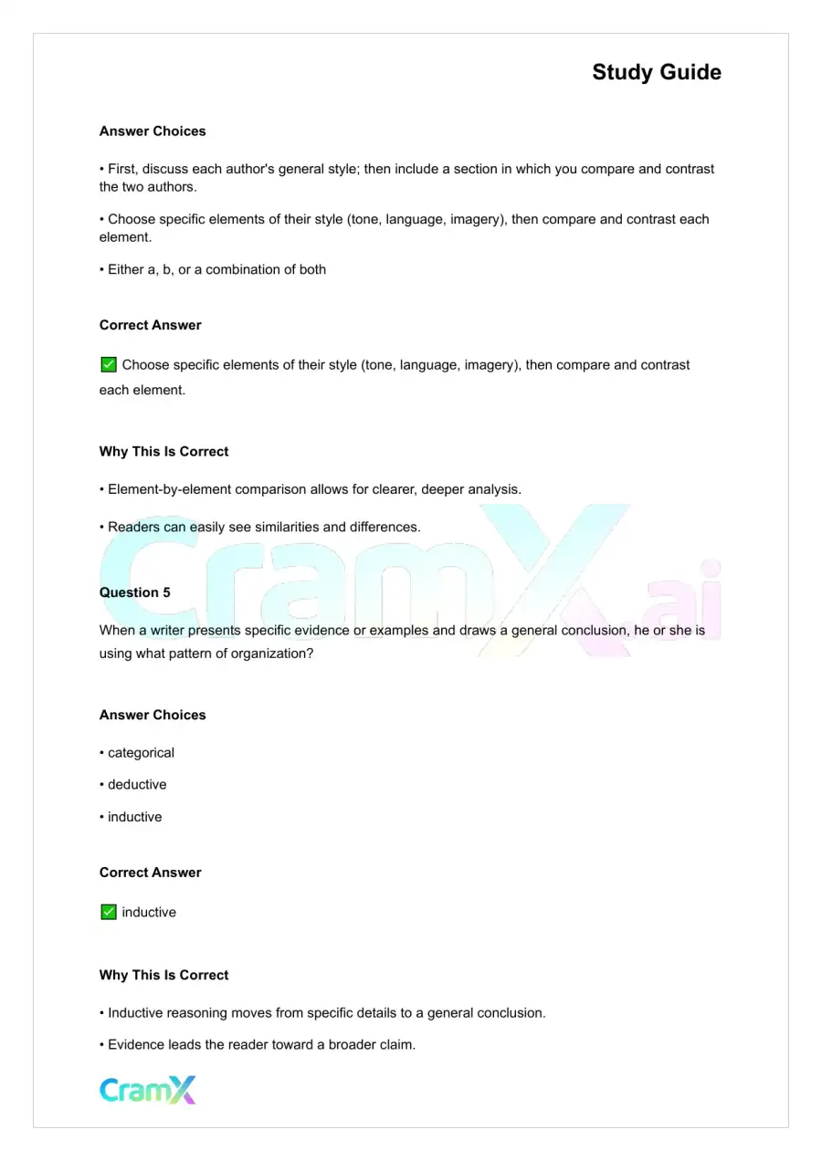 Writing - Writing From Introduction to Conclusion, page 4