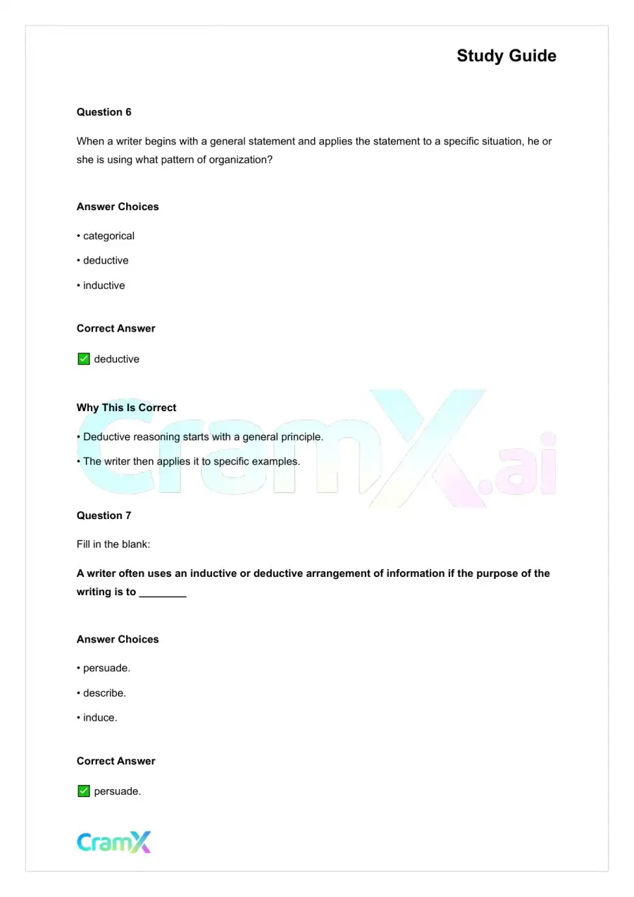 Writing - Writing From Introduction to Conclusion, page 5