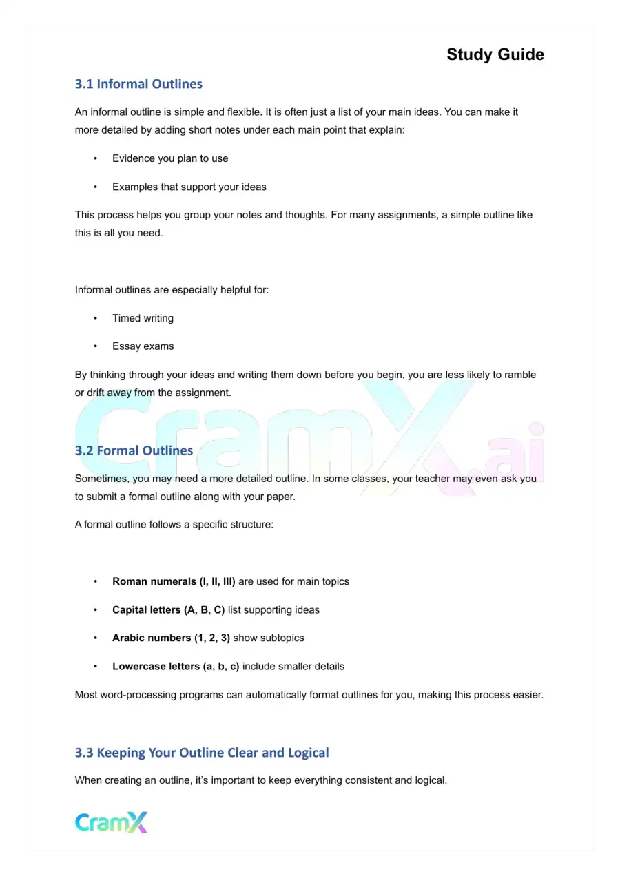 Writing - Writing From Introduction to Conclusion, page 7