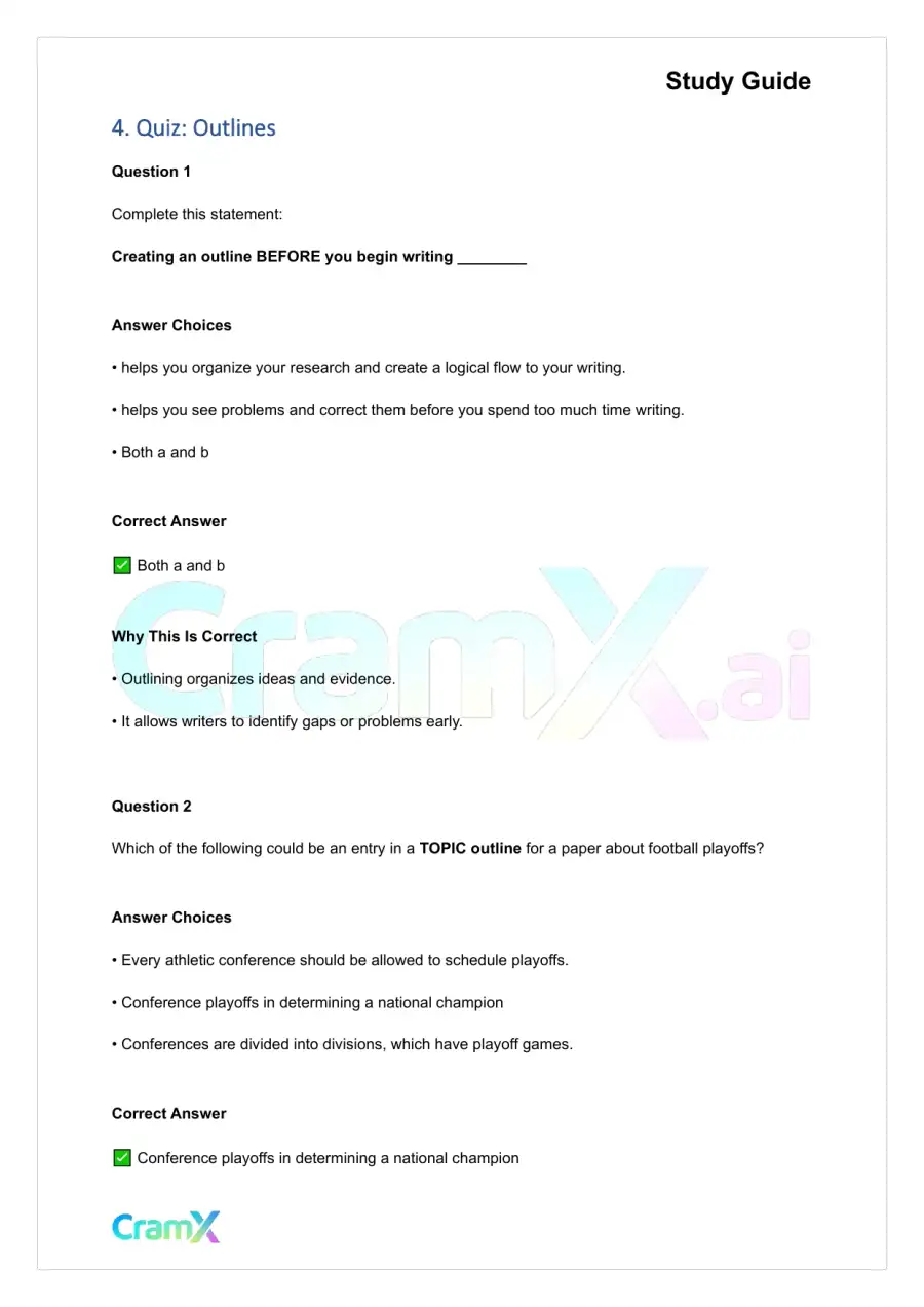 Writing - Writing From Introduction to Conclusion, page 9