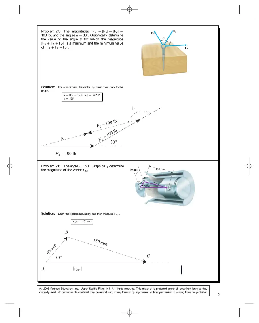 Solution Manual For Engineering Mechanics: Statics, 5th Edition, page 10