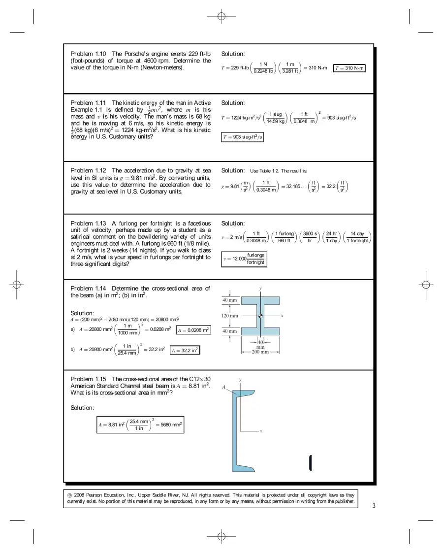 Solution Manual For Engineering Mechanics: Statics, 5th Edition, page 4
