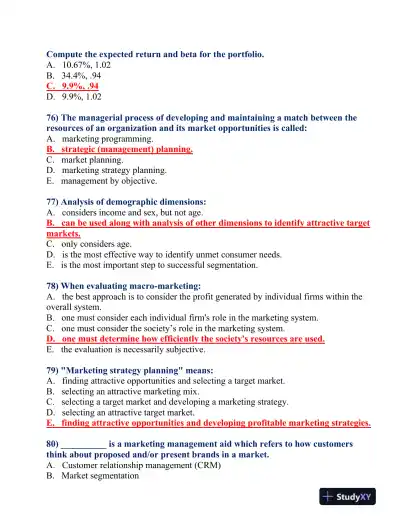 BUS 475 Final Exam - Page 16 preview image