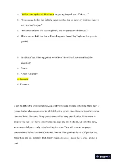TEAS 7 Reading Practice Exam with Answers (26 Solved Questions) - Page 4 preview image