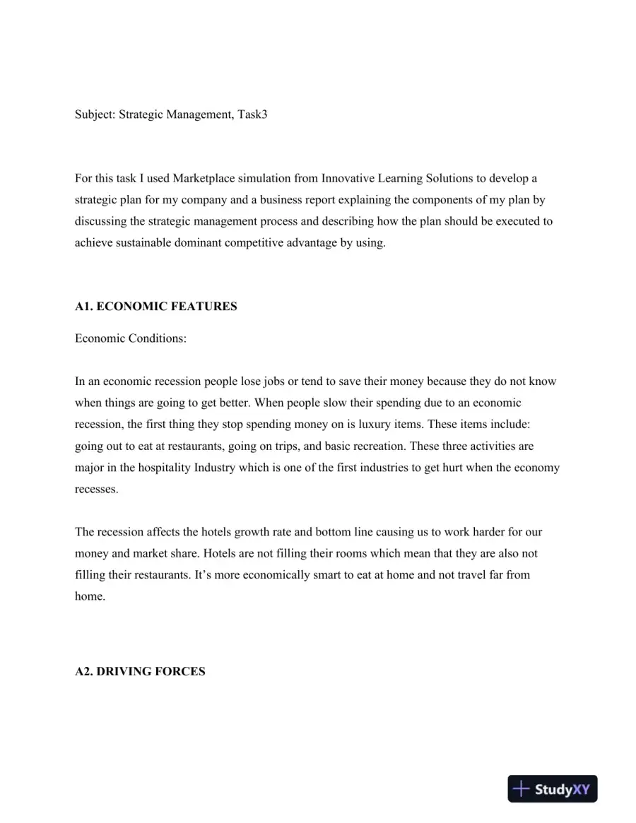 Strategic Management, Task3, page 3