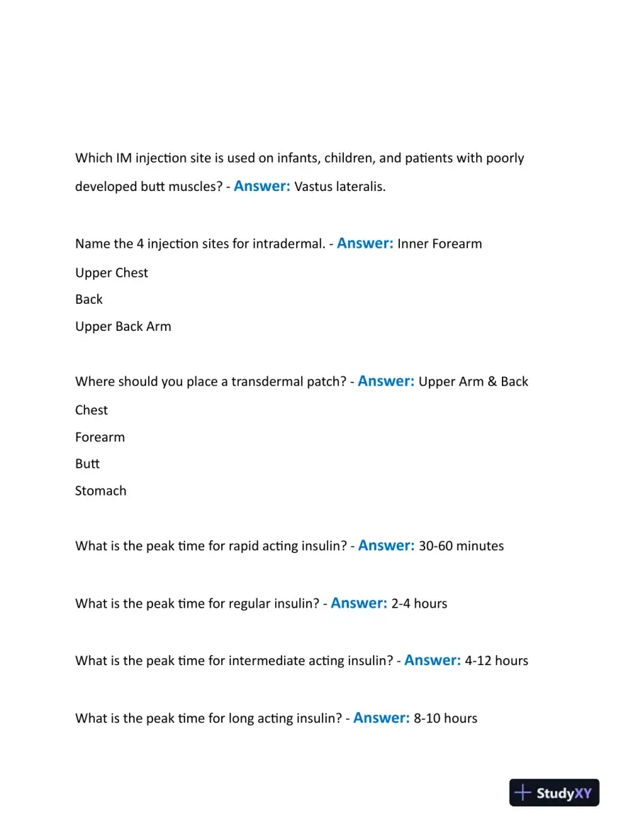 2023 HESI Pharmacology Final Exam With Answers (155 Solved Questions), page 6