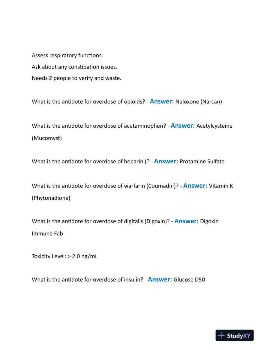 2023 HESI Pharmacology Final Exam With Answers (155 Solved Questions), page 9